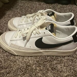 Nike low top blazers
